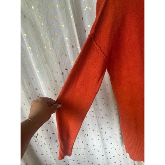 Unbranded Women's Crew Neck Long Sleeve Chunky Oversize Pullover Knit Sweater L - Picture 4 of 7